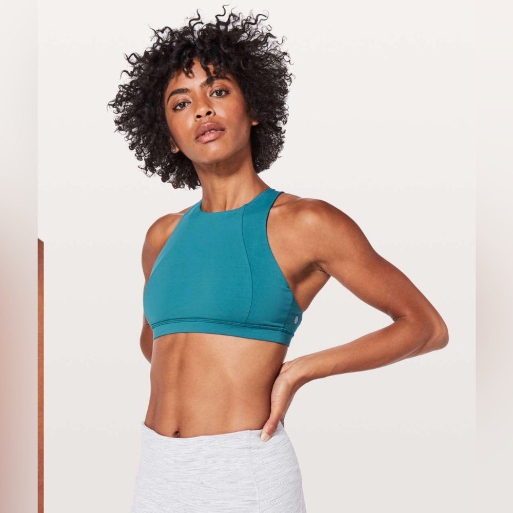 Lululemon — NWOT Free to Be Serene High-Neck Sports Bra — Size 8 - Picture 2 of 9